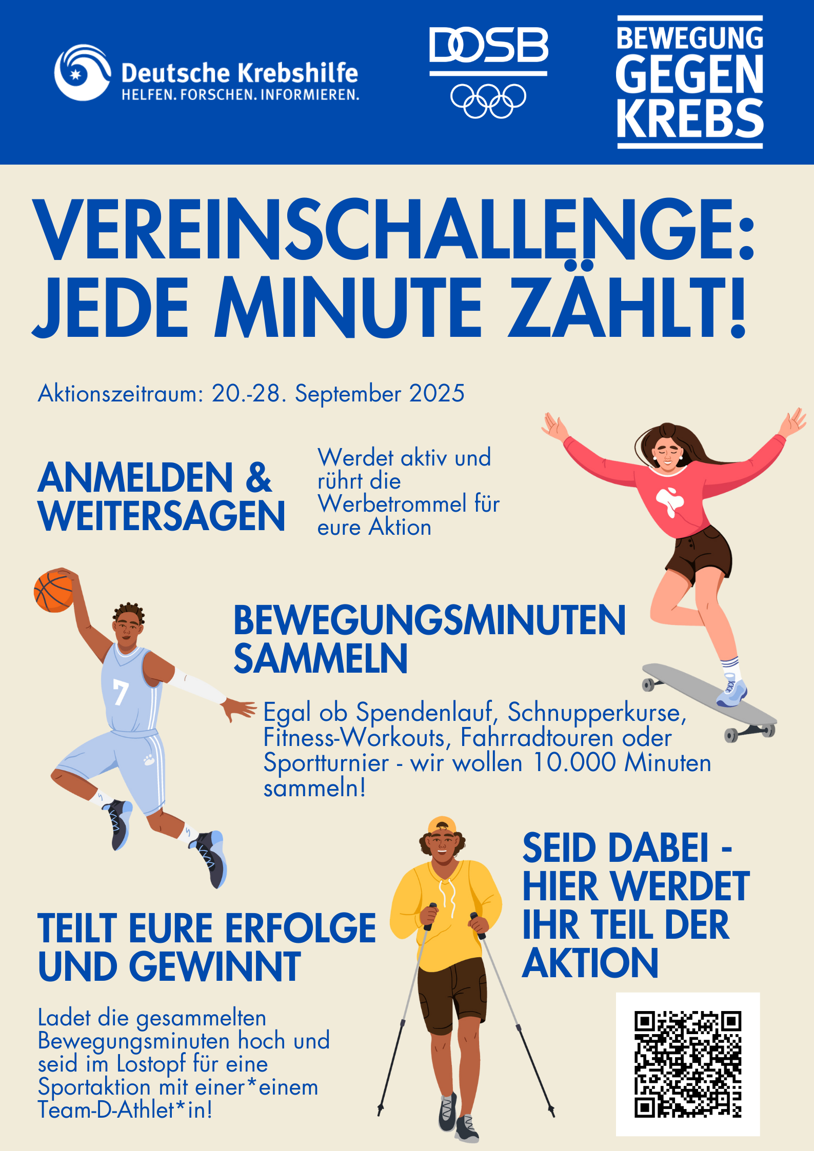 Plakat Vereinschallenge 2025