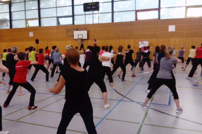Gymnastickurs vom Kreissportbunds Landkreis Leipzig